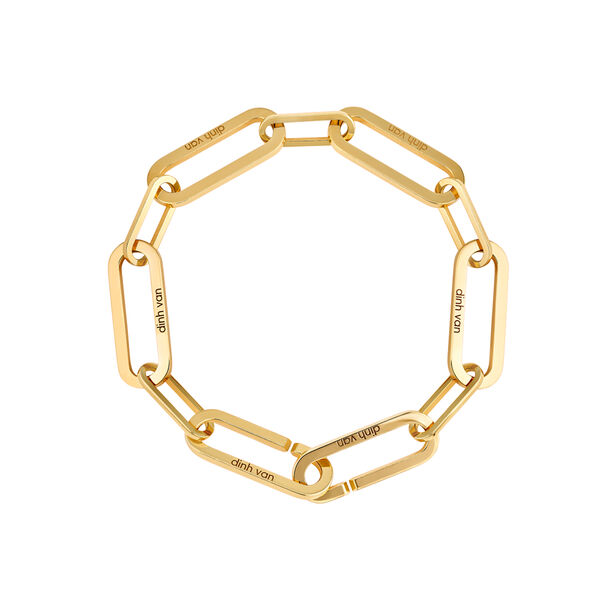 Maillon Large Yellow Gold Bracelet
